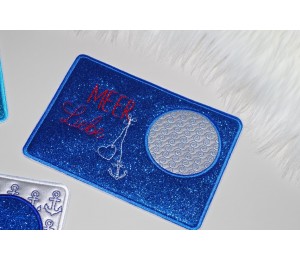 Stickserie ITH Mug Rugs - Maritim 1